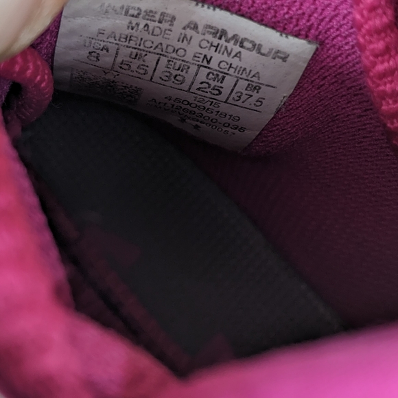 UNDER ARMOUR Torch Fade High Top Basketball Shoes Sz 8 - Picture 16 of 16